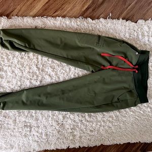 Size small, regular length Figs joggers. Regular length